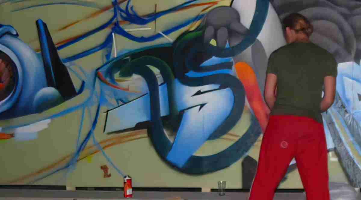 Street Art 2786 2767 GRAFFITI A4 Photo Print