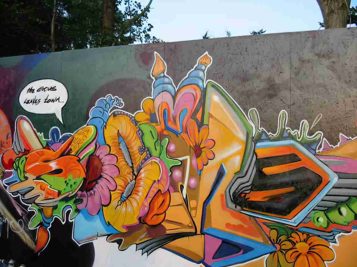 Street Art 2787 2768 GRAFFITI A4 Photo Print