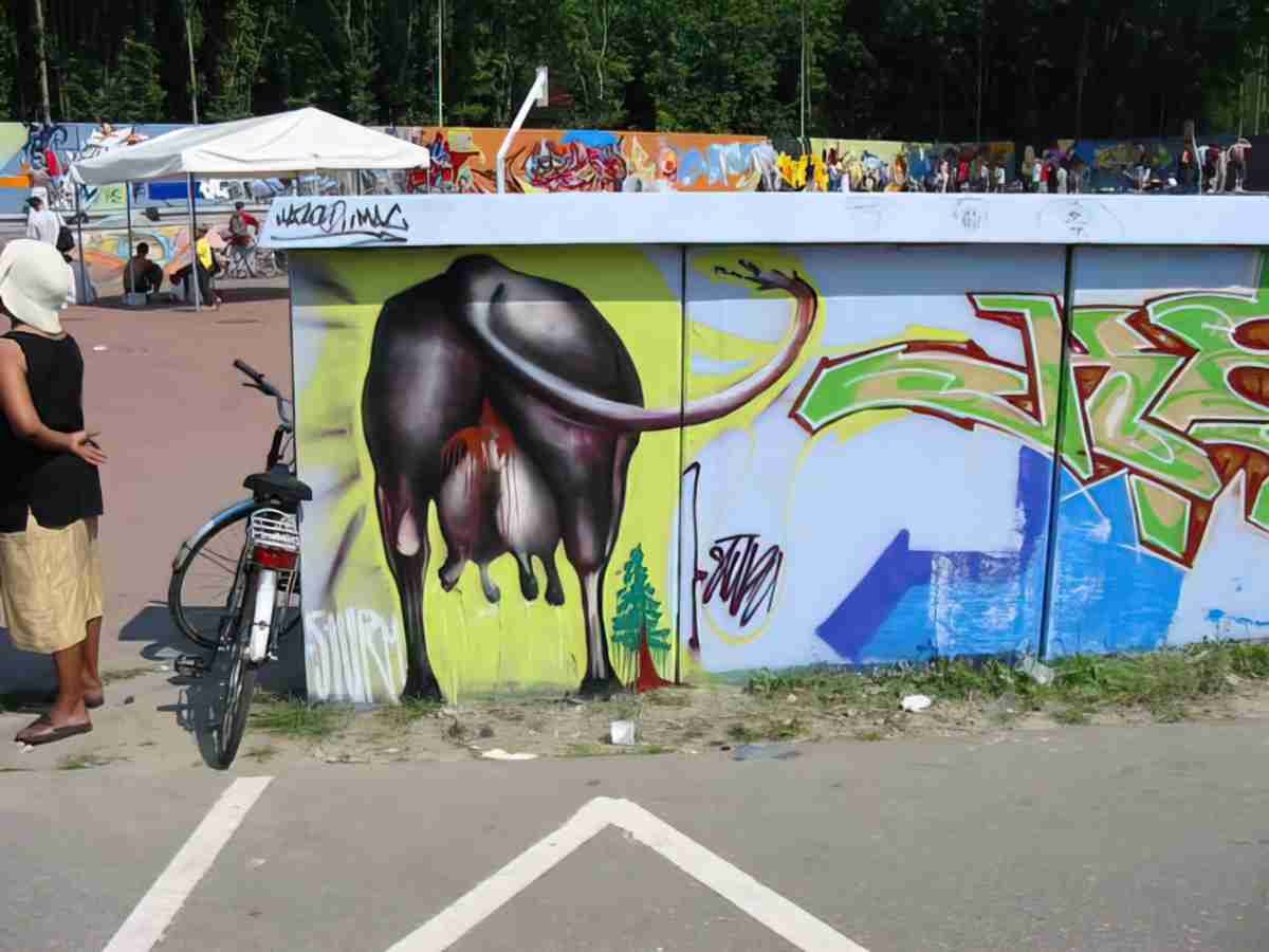 Street Art 2796 2777 GRAFFITI A4 Photo Print