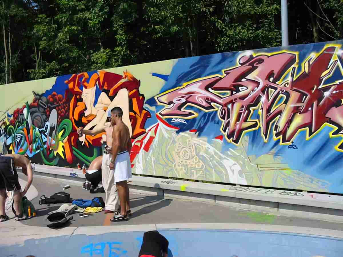 Street Art 2801 2782 GRAFFITI A4 Photo Print