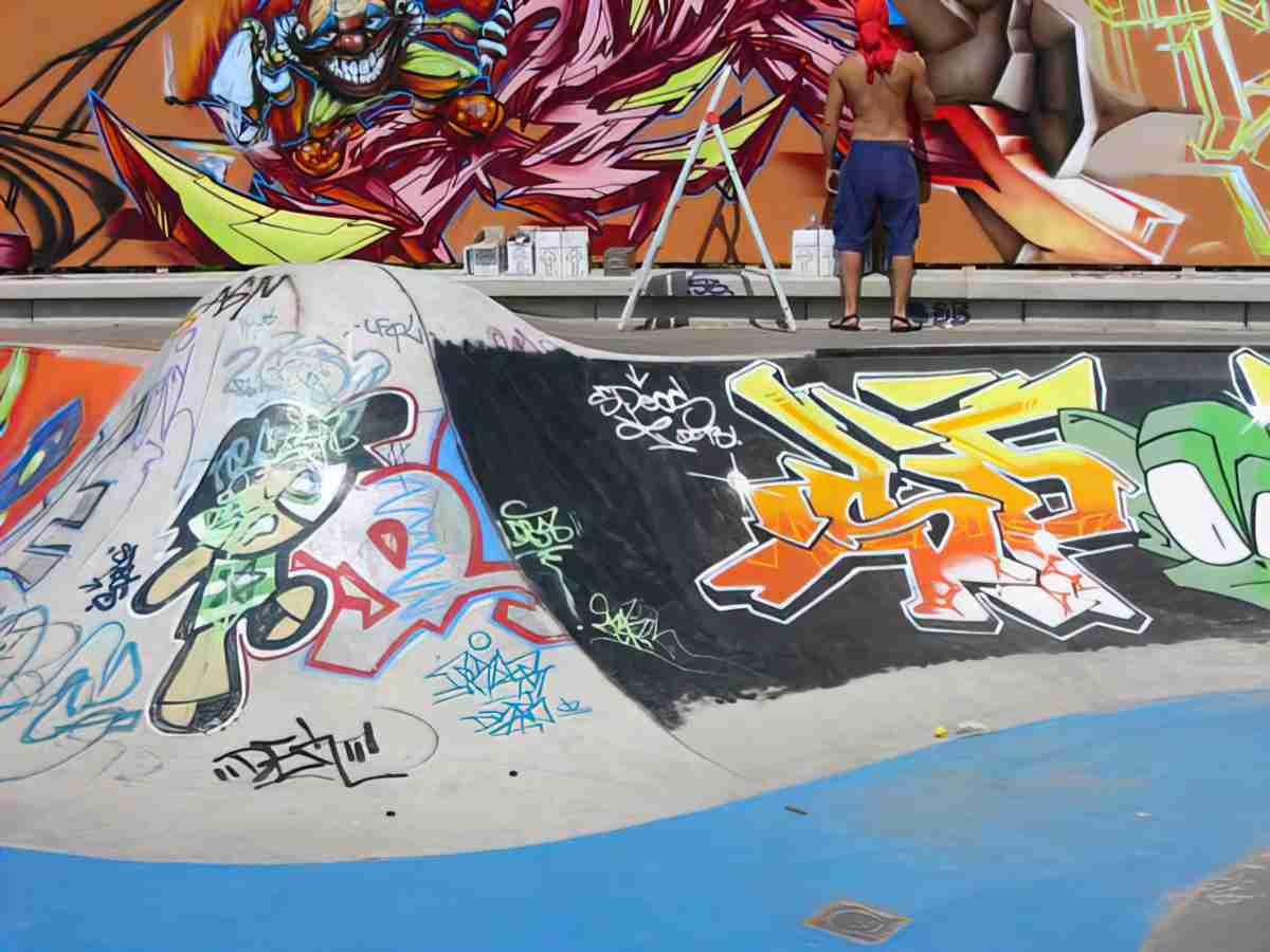 Street Art 2807 2788 GRAFFITI A4 Photo Print
