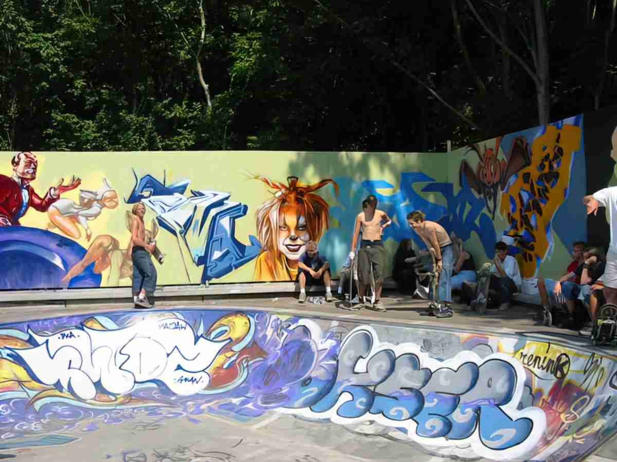 Street Art 2810 2791 GRAFFITI A4 Photo Print
