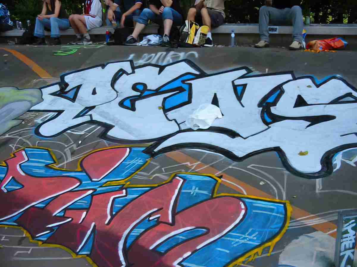 Street Art 2822 2803 GRAFFITI A4 Photo Print