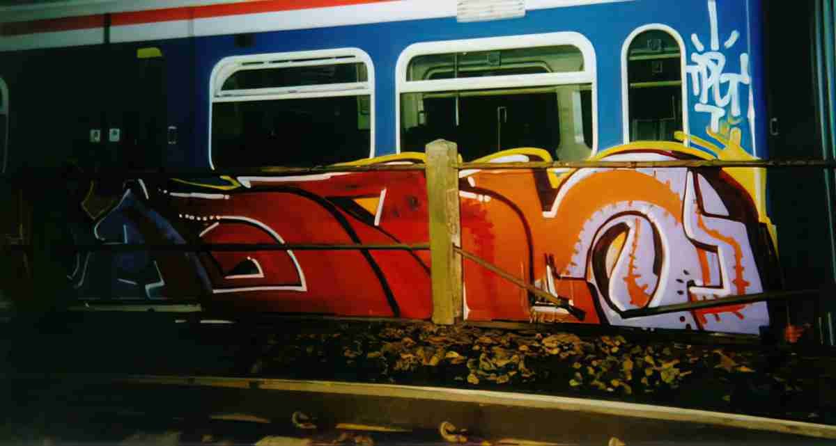 Street Art 2832 2813 GRAFFITI A4 Photo Print