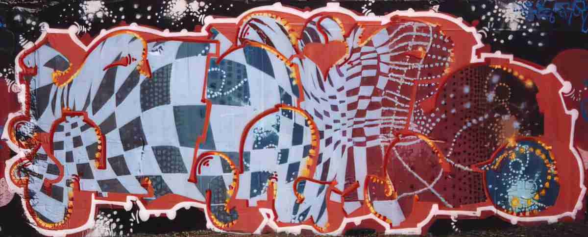 Street Art 2840 2821 GRAFFITI A4 Photo Print