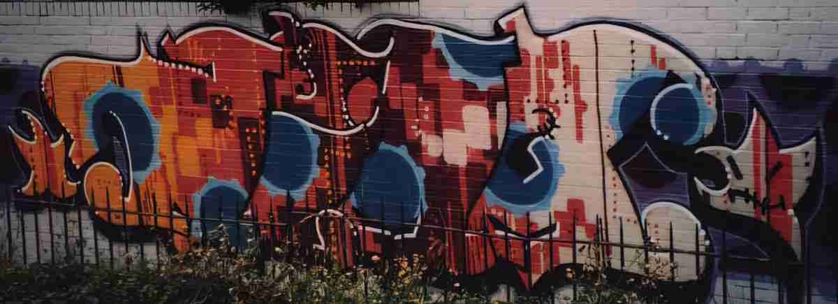 Street Art 2841 2822 GRAFFITI A4 Photo Print