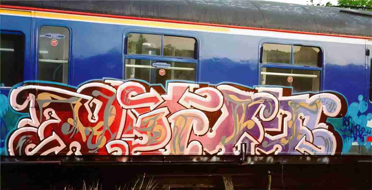Street Art 2842 2823 GRAFFITI A4 Photo Print