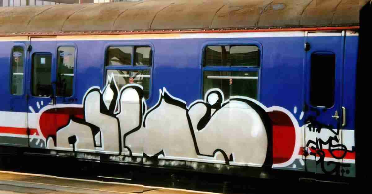 Street Art 2844 2825 GRAFFITI A4 Photo Print