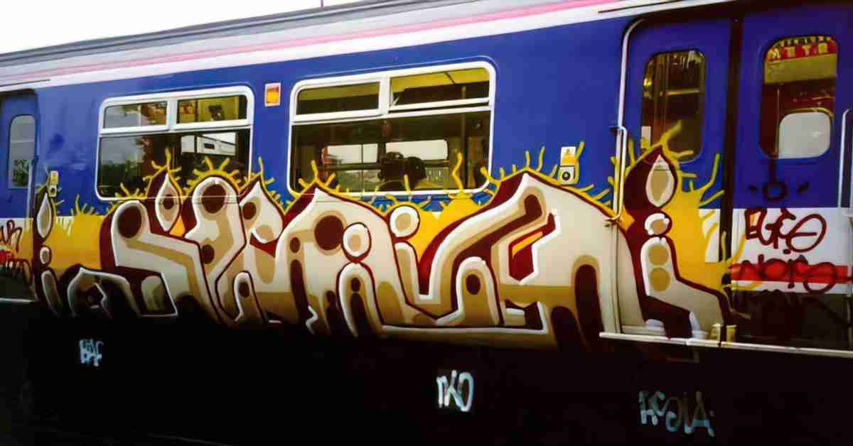 Street Art 2846 2827 GRAFFITI A4 Photo Print