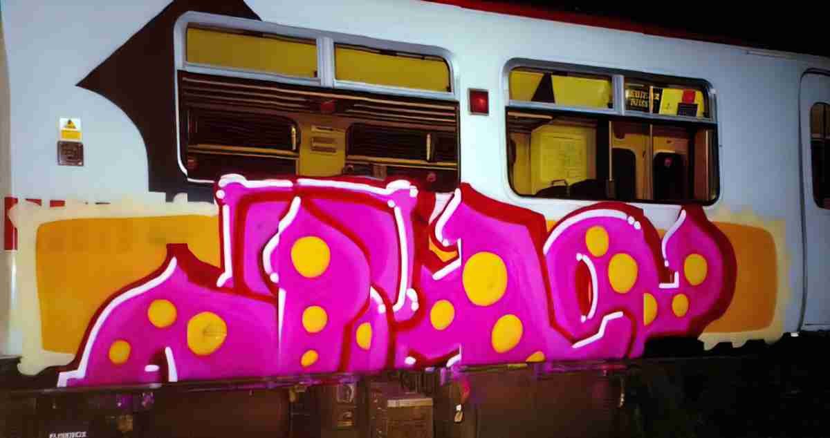 Street Art 2848 2829 GRAFFITI A4 Photo Print