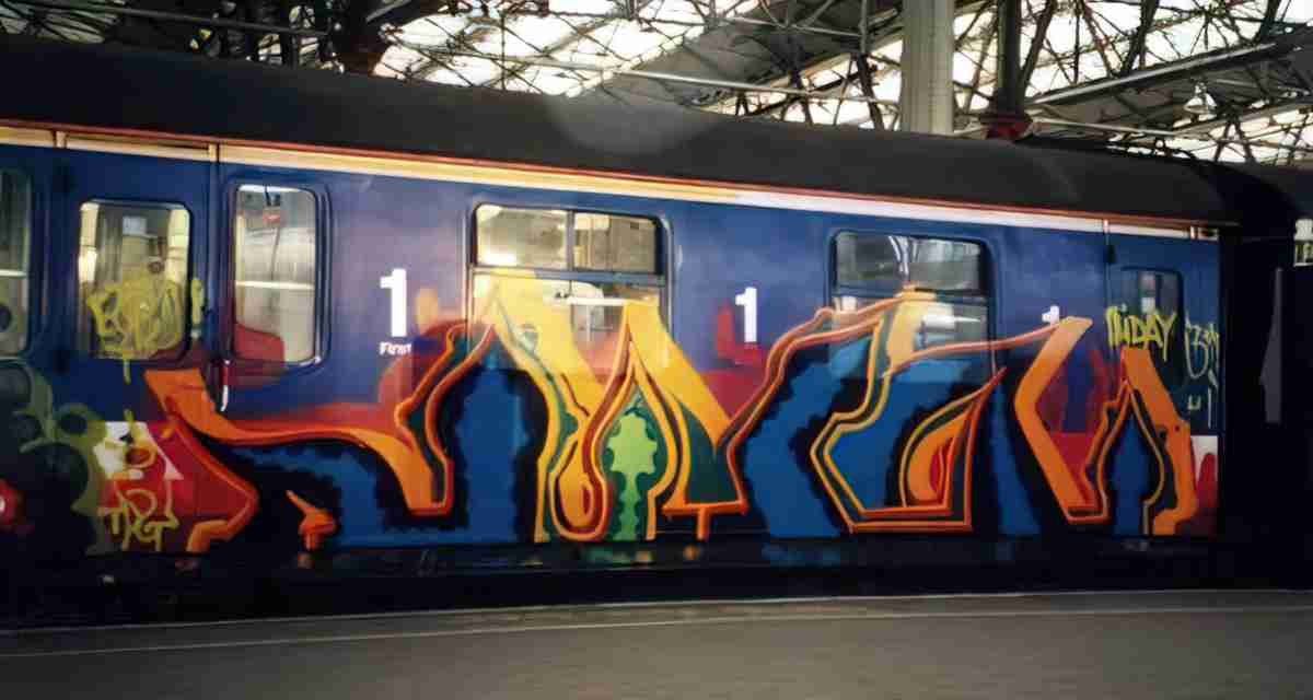 Street Art 2852 2833 GRAFFITI A4 Photo Print