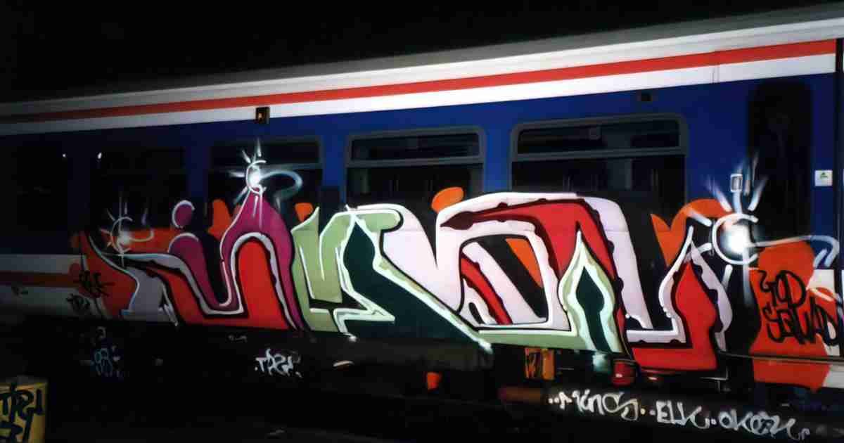 Street Art 2854 2835 GRAFFITI A4 Photo Print
