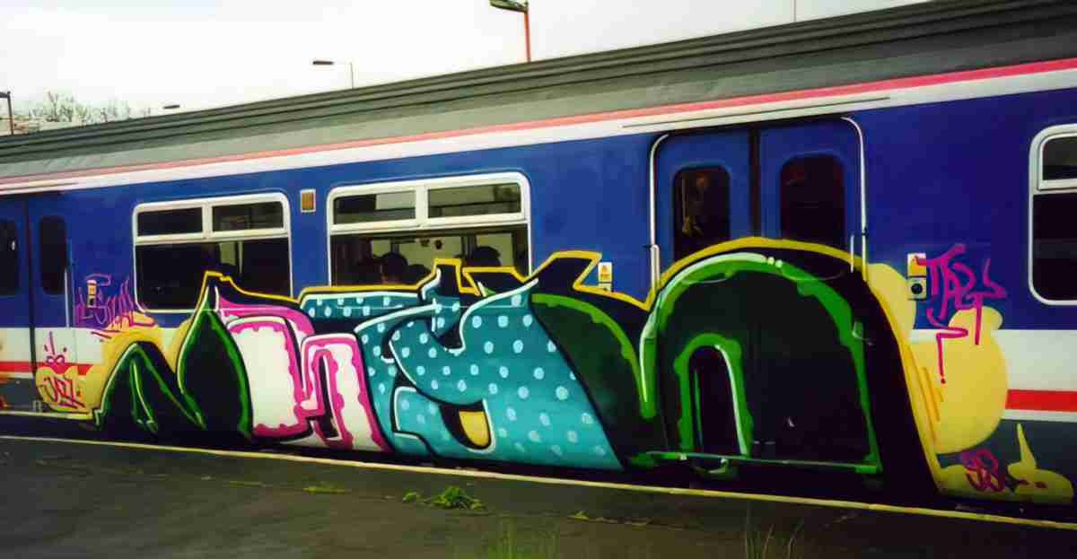Street Art 2856 2837 GRAFFITI A4 Photo Print