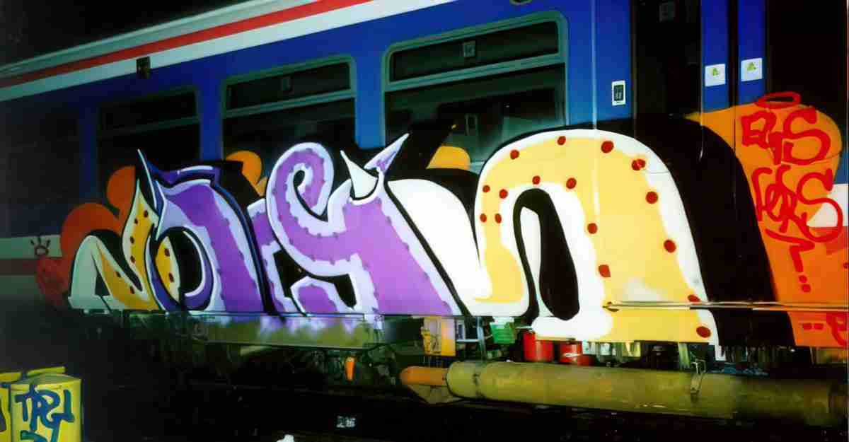 Street Art 2859 2840 GRAFFITI A4 Photo Print