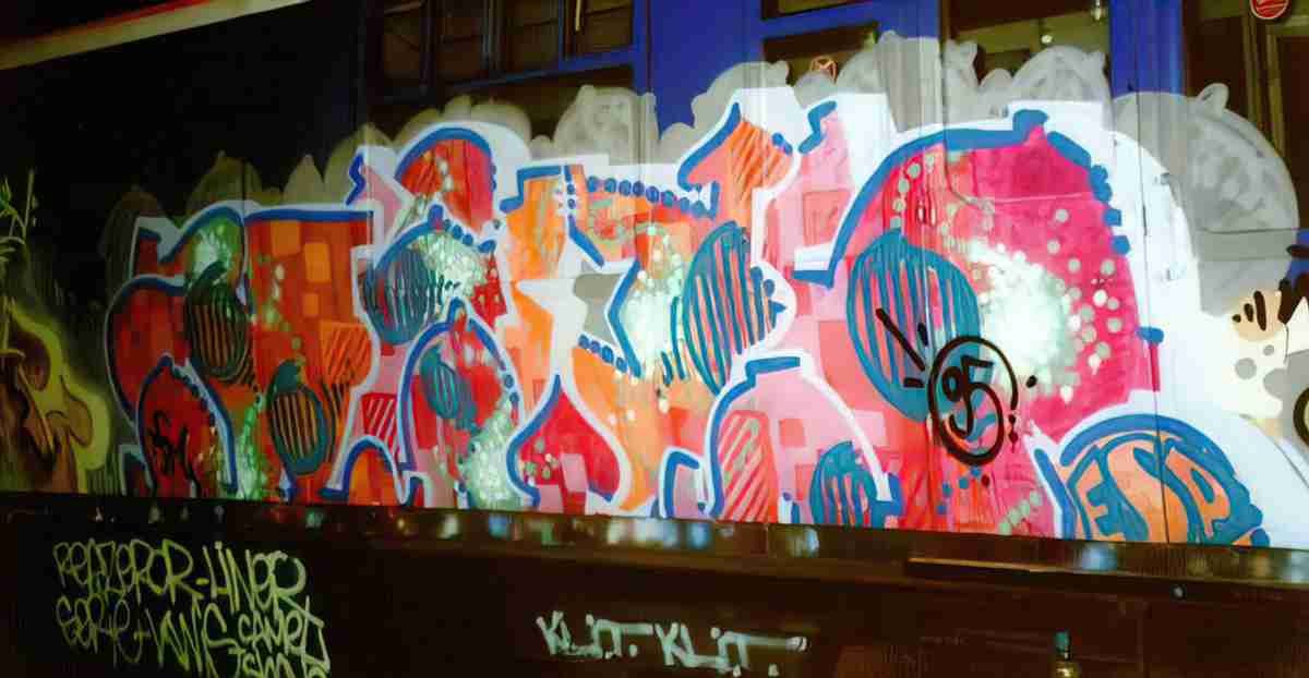 Street Art 2860 2841 GRAFFITI A4 Photo Print
