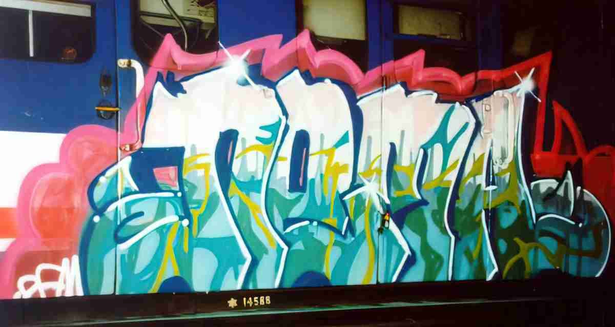 Street Art 2862 2843 GRAFFITI A4 Photo Print