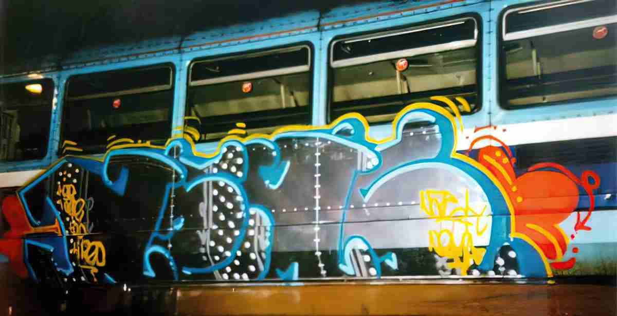 Street Art 2865 2846 GRAFFITI A4 Photo Print