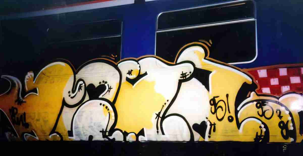 Street Art 2866 2847 GRAFFITI A4 Photo Print