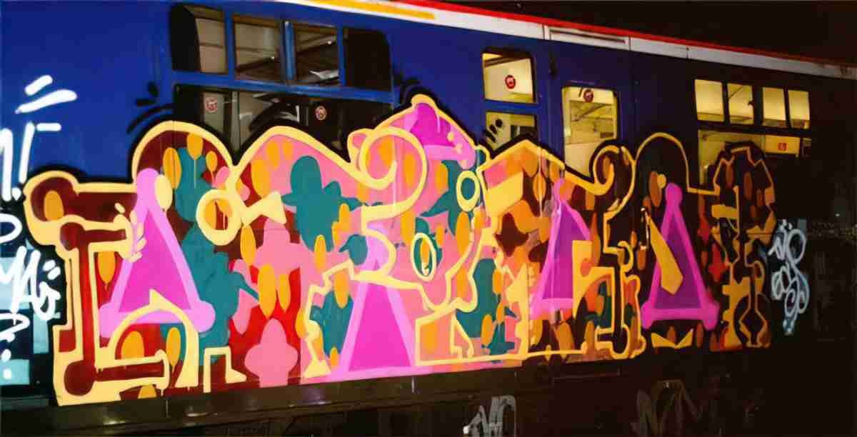 Street Art 2868 2849 GRAFFITI A4 Photo Print