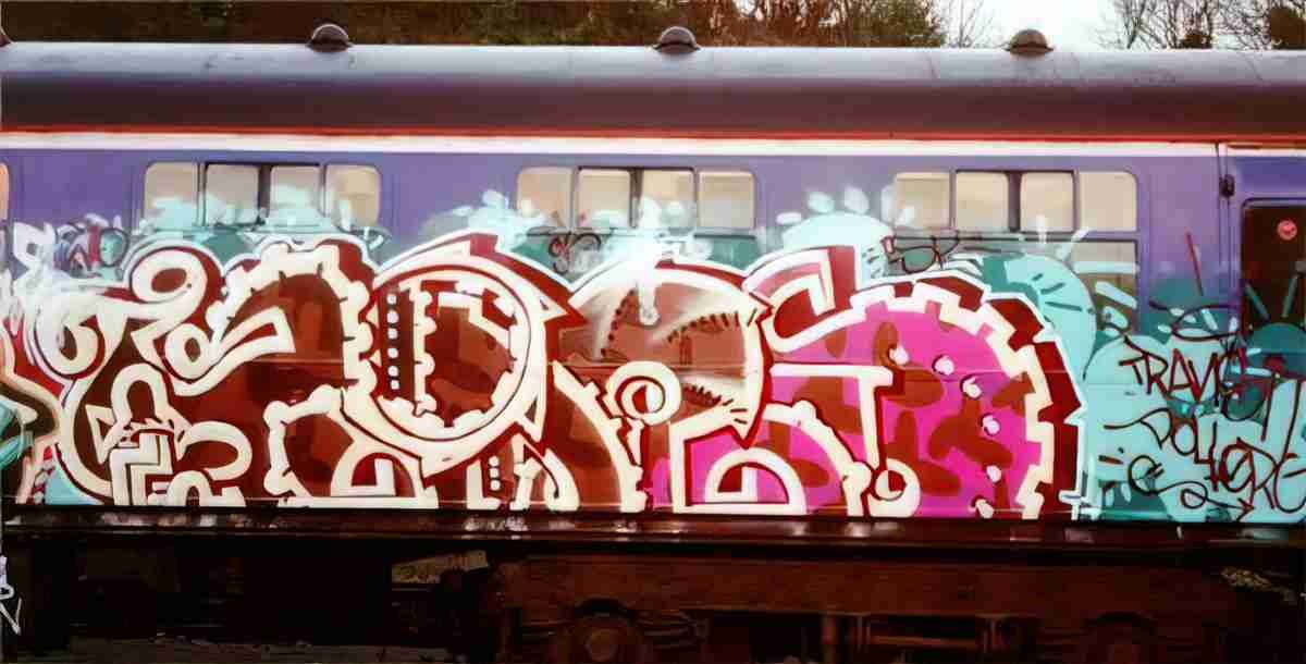 Street Art 2869 2850 GRAFFITI A4 Photo Print