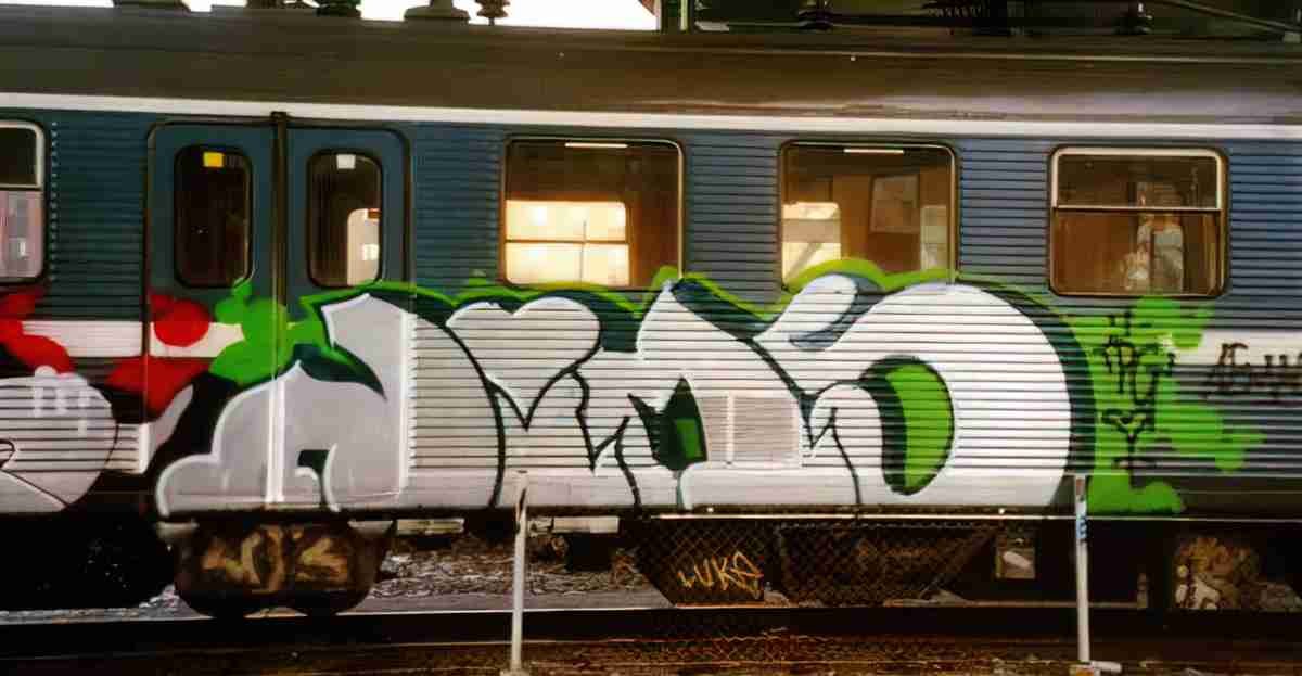 Street Art 2880 2861 GRAFFITI A4 Photo Print