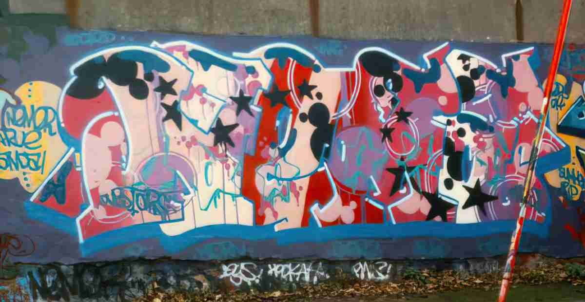 Street Art 2884 2865 GRAFFITI A4 Photo Print