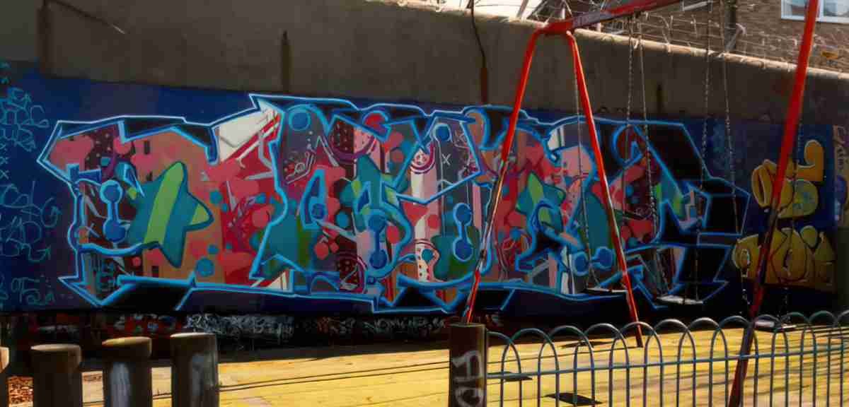Street Art 2885 2866 GRAFFITI A4 Photo Print