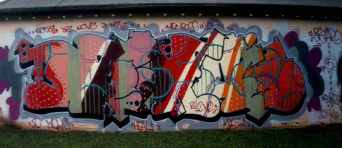 Street Art 2888 2869 GRAFFITI A4 Photo Print