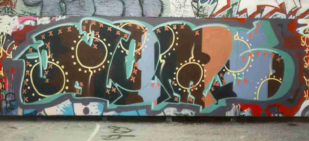 Street Art 2892 2873 GRAFFITI A4 Photo Print
