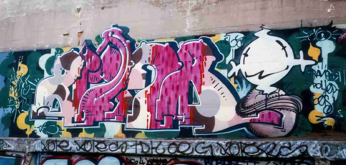 Street Art 2894 2875 GRAFFITI A4 Photo Print