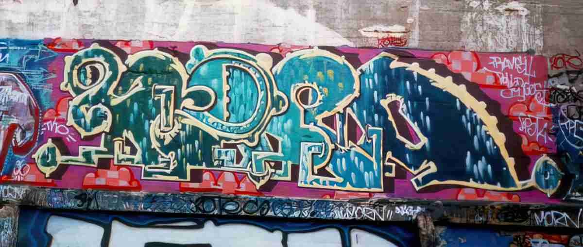Street Art 2895 2876 GRAFFITI A4 Photo Print