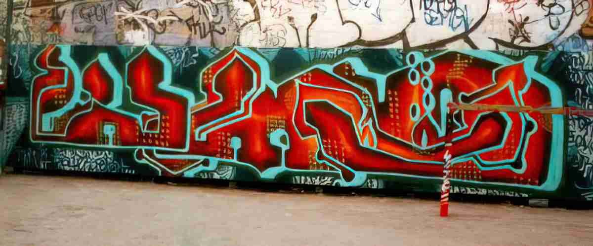 Street Art 2896 2877 GRAFFITI A4 Photo Print