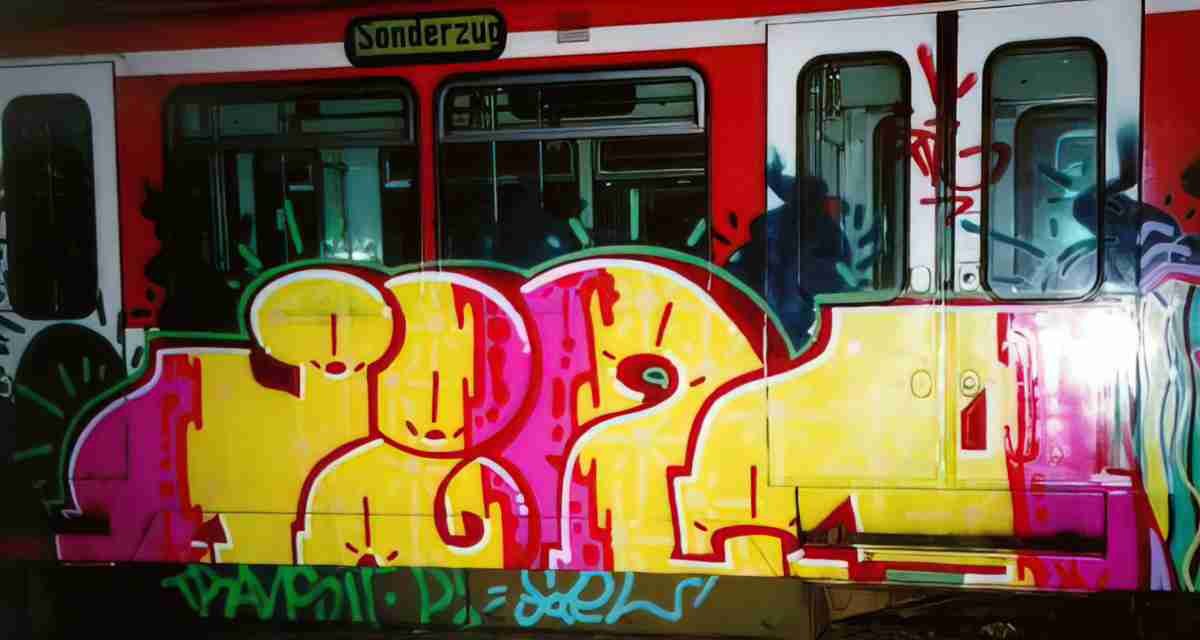 Street Art 2904 2885 GRAFFITI A4 Photo Print