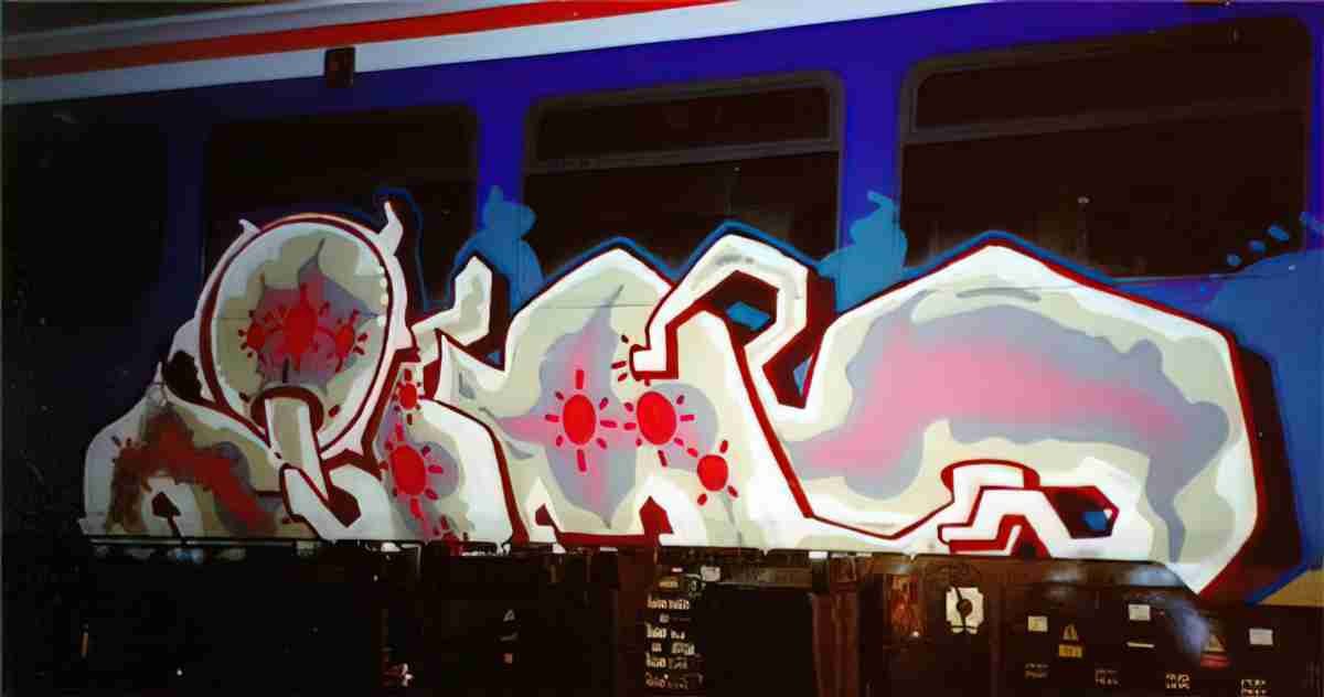Street Art 2905 2886 GRAFFITI A4 Photo Print