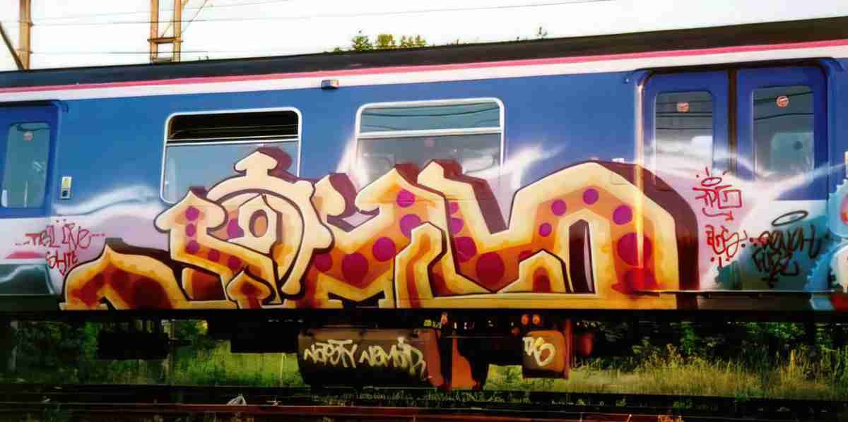 Street Art 2915 2896 GRAFFITI A4 Photo Print