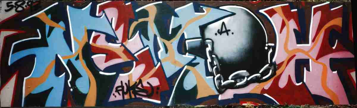 Street Art 2916 2897 GRAFFITI A4 Photo Print