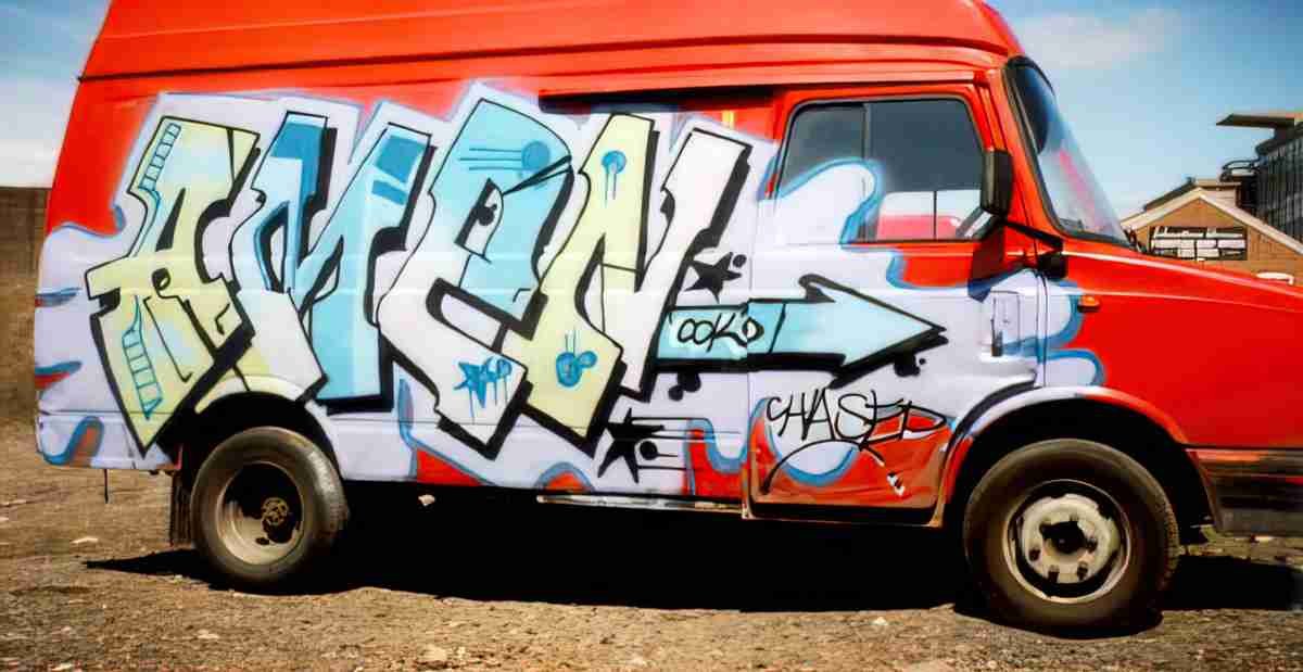 Street Art 2921 2902 GRAFFITI A4 Photo Print