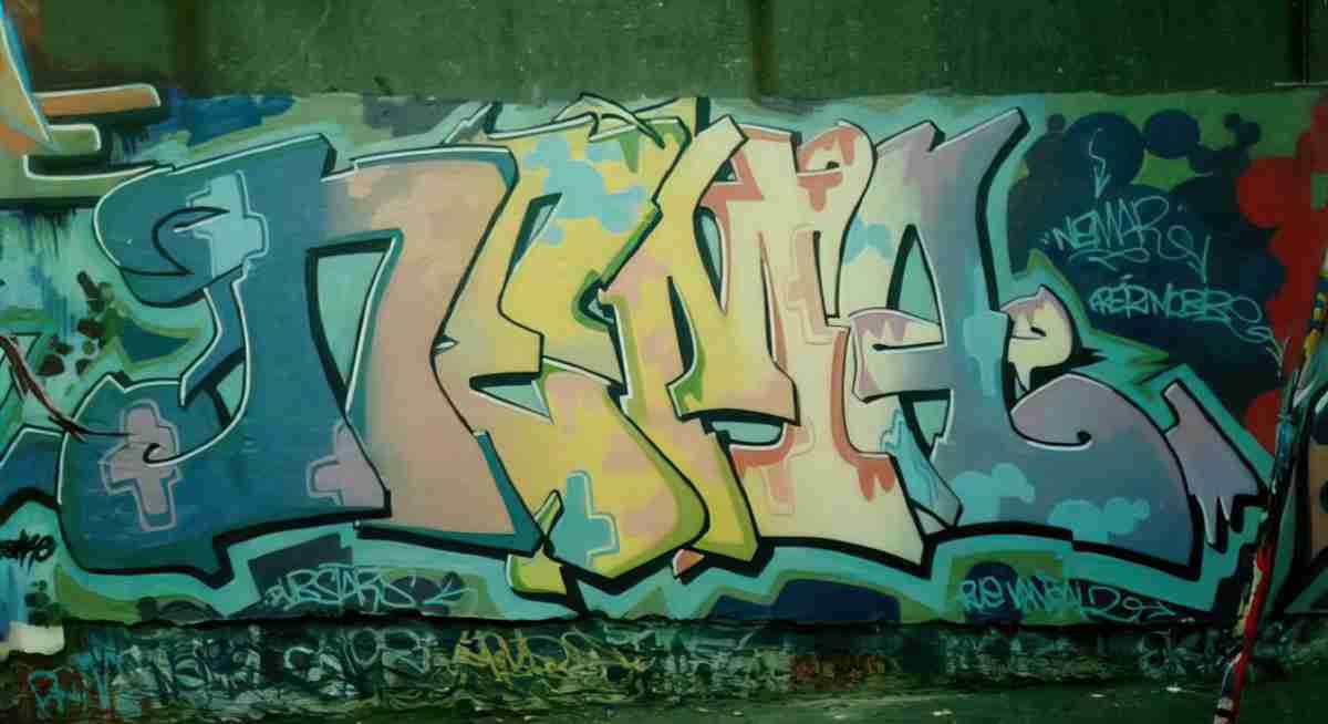 Street Art 2924 2905 GRAFFITI A4 Photo Print