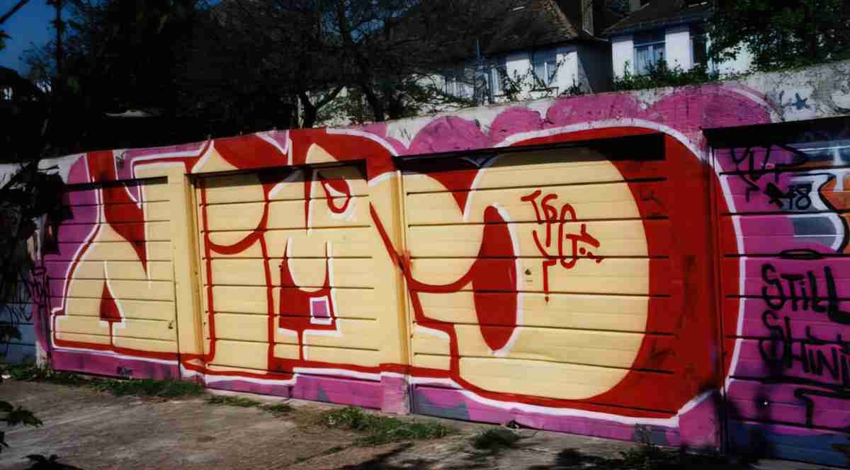 Street Art 2930 2911 GRAFFITI A4 Photo Print