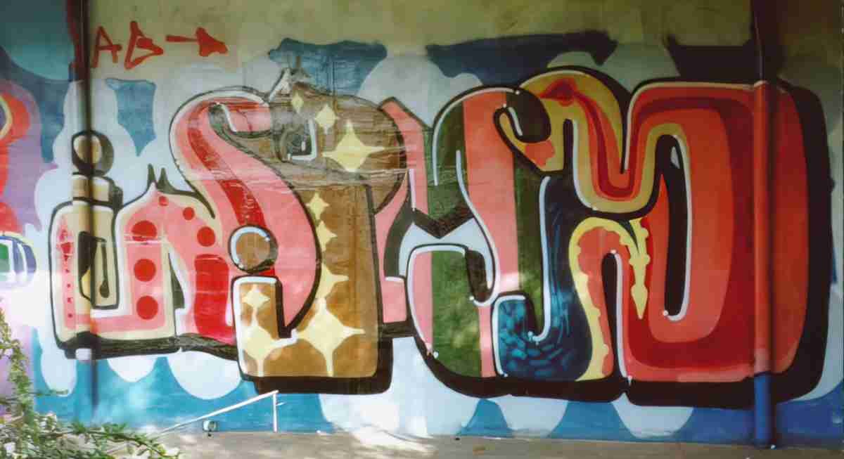 Street Art 2932 2913 GRAFFITI A4 Photo Print