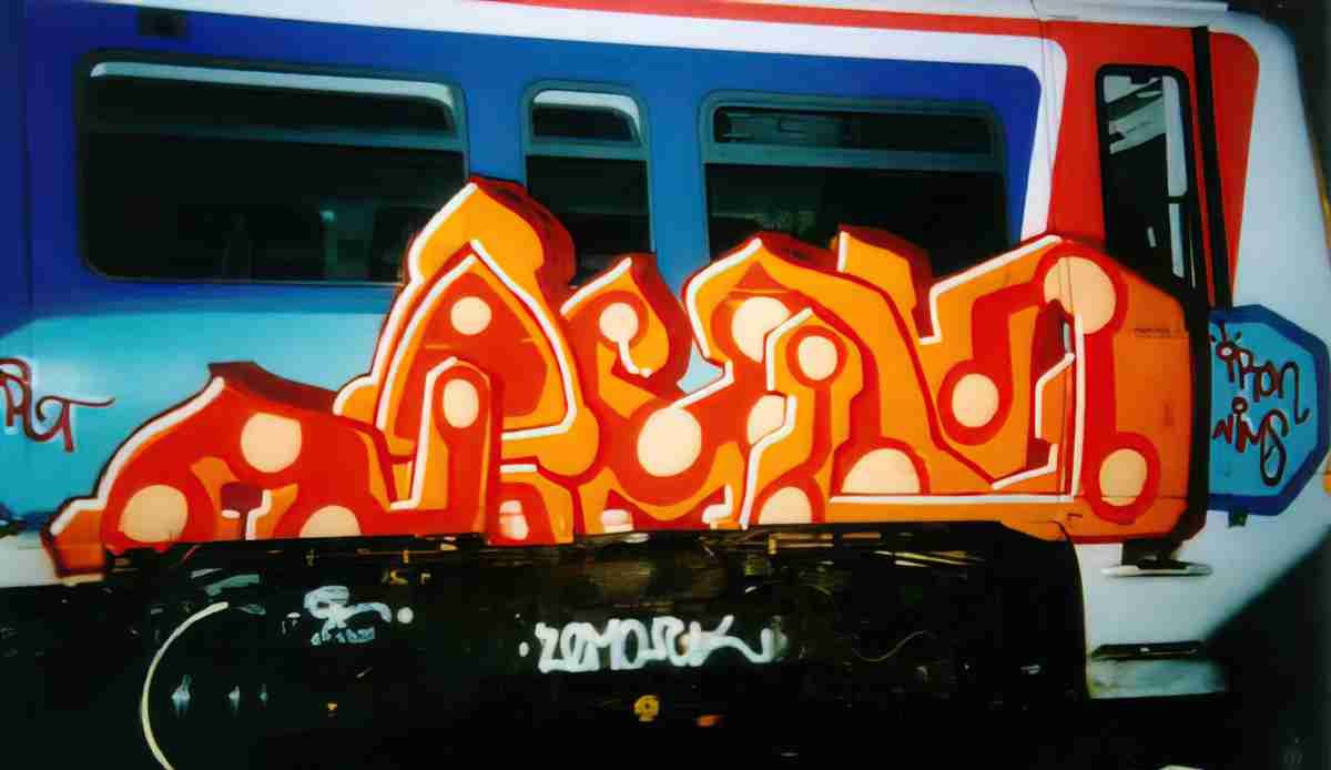 Street Art 2940 2921 GRAFFITI A4 Photo Print