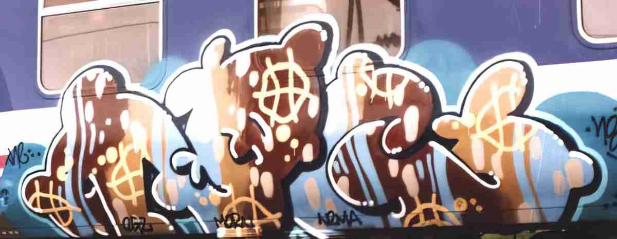 Street Art 2947 2928 GRAFFITI A4 Photo Print
