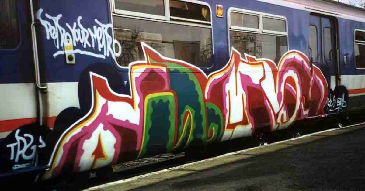 Street Art 2948 2929 GRAFFITI A4 Photo Print
