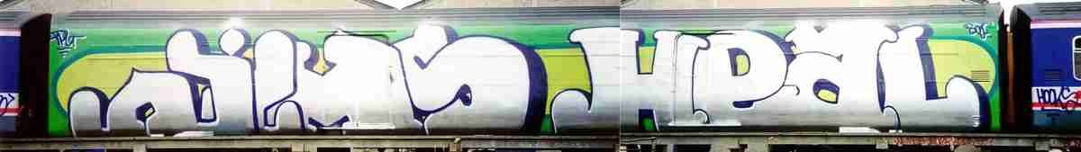 Street Art 2949 2930 GRAFFITI A4 Photo Print