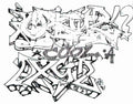 Street Art 2961 2942 GRAFFITI A4 Photo Print