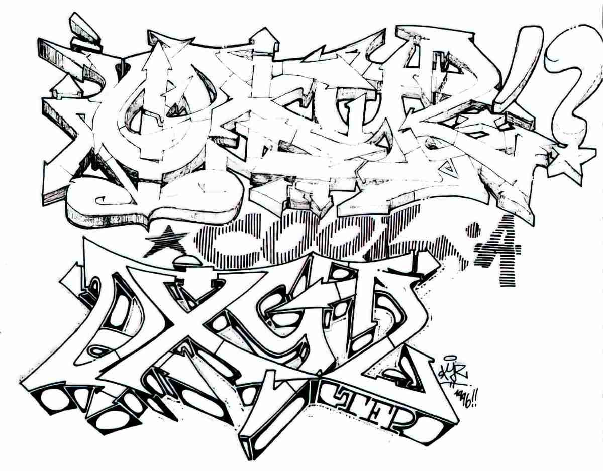 Street Art 2961 2942 GRAFFITI A4 Photo Print