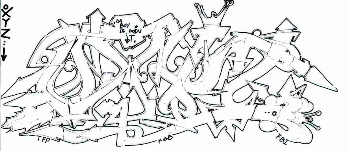 Street Art 2963 2944 GRAFFITI A4 Photo Print