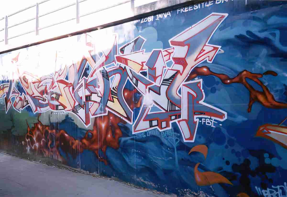 Street Art 2964 2945 GRAFFITI A4 Photo Print