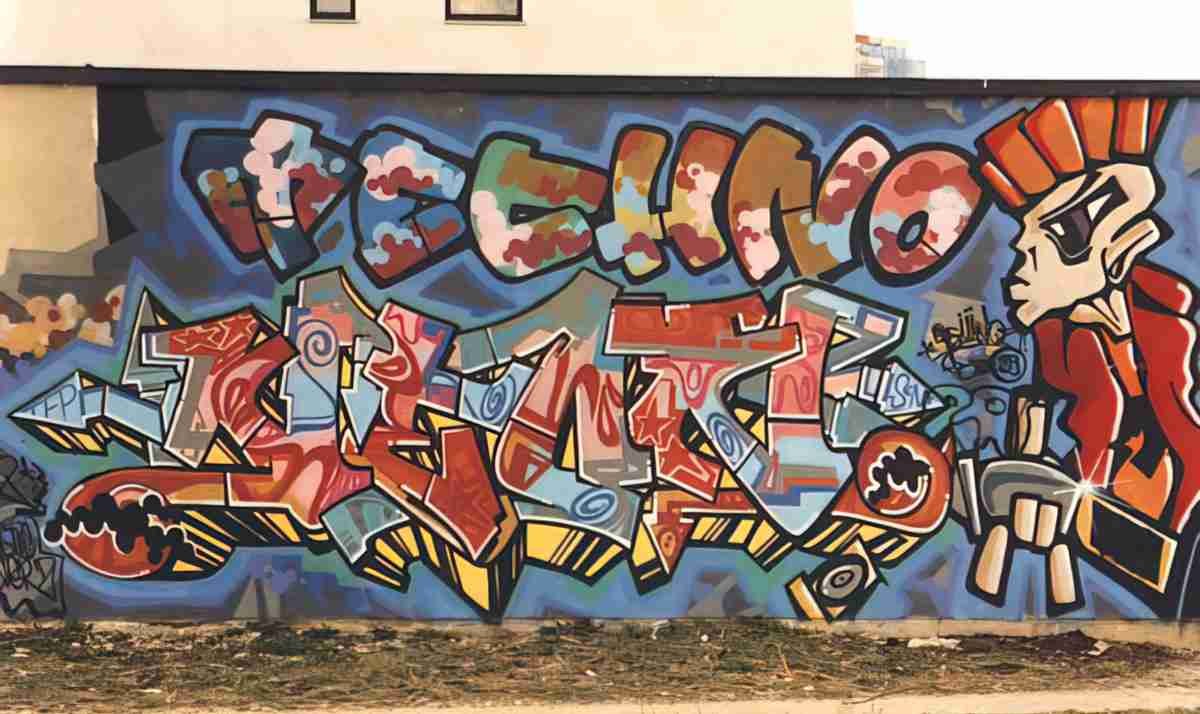 Street Art 2968 2949 GRAFFITI A4 Photo Print