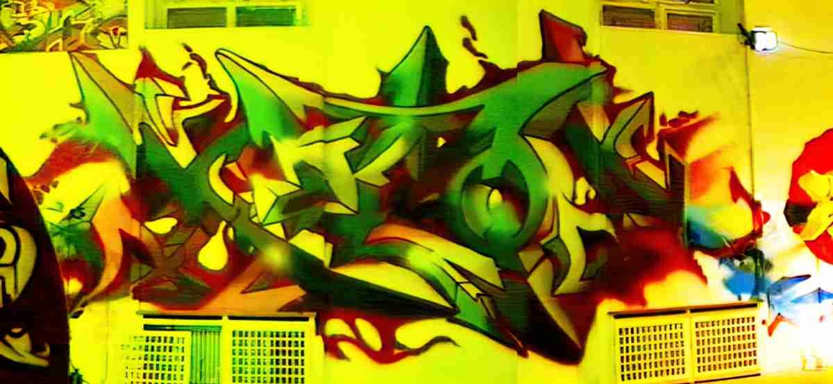 Street Art 2972 2953 GRAFFITI A4 Photo Print